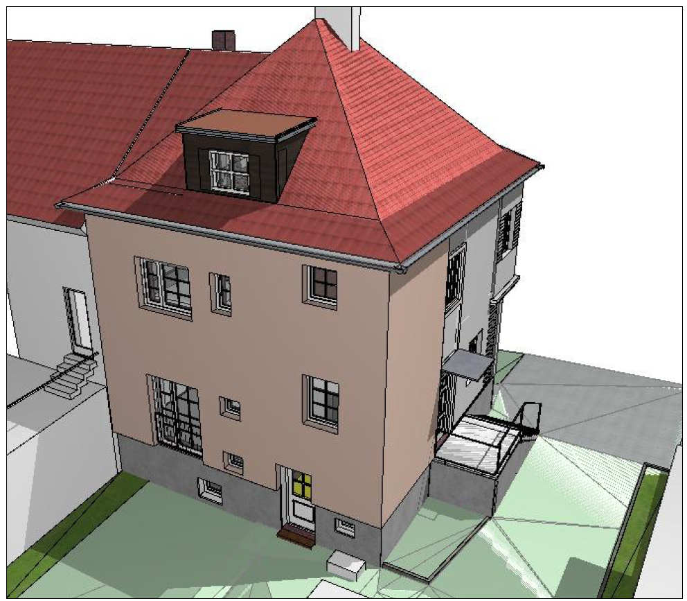 Umbau Eckreihenhaus